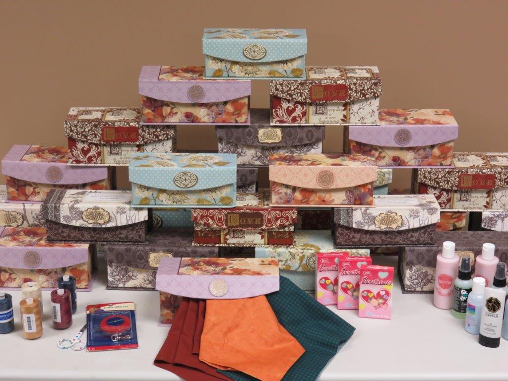 2015 Quiltathon Prize Table